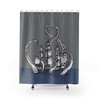 Pirate Ship Boat Vintage Shower Curtain - Set Sail with Kraken and Octopus