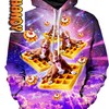 Pitbull Waffle Dog Print All Over Print 3D Hoodie with Design