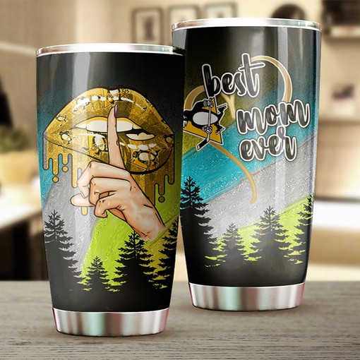 Pittsburgh Penguins NHL Tumbler - Cute Flower Design Tumbler for Hockey Moms - G Fanatics