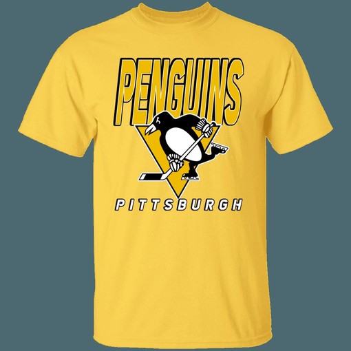 Pittsburgh Penguins Retro NHL T-Shirt Sweatshirt Hoodie - Perfect National Hockey League Shirt for Fans - Image 3