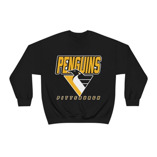 Pittsburgh Penguins Rob Penguin Retro NHL Sweatshirt Hoodie T-Shirt - Ideal for Hockey Lovers