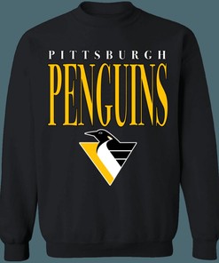 Pittsburgh Penguins Robo Penguin Retro NHL Sweatshirt Hoodie Shirt - A Great Gift for NHL Fans