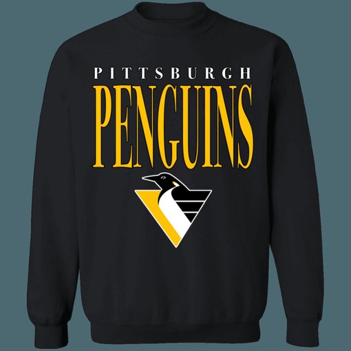 Pittsburgh Penguins Robo Penguin Retro NHL Sweatshirt Hoodie Shirt - A Great Gift for NHL Fans