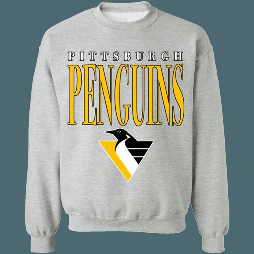 Pittsburgh Penguins Robo Penguin Retro NHL Sweatshirt Hoodie Shirt - A Great Gift for NHL Fans - Image 2