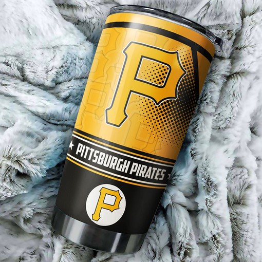 Pittsburgh Pirates Awesome Design Personalized Tumbler - Sports Tumbler 20oz