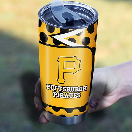 Pittsburgh Pirates Passionate Fanatics MLB Tumbler with an Exciting and MLB Design - Image 2