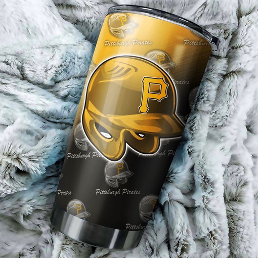 Pittsburgh Pirates Witty Dog Design MLB Tumbler with Personalized Engraving - Image 2