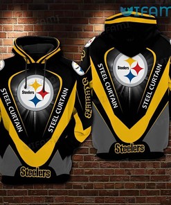Pittsburgh Steel Curtain - Steelers 3D All Over Print Hoodie with Unique Design