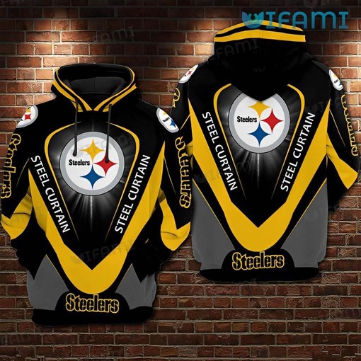 Pittsburgh Steel Curtain - Steelers 3D All Over Print Hoodie with Unique Design