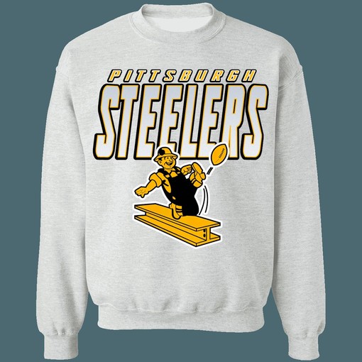 Pittsburgh Steelers 1960's Vintage NFL Football Sweatshirt Hoodie for Fans