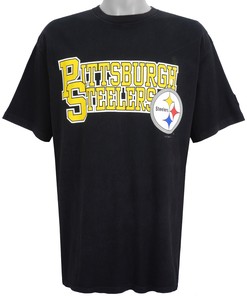 Pittsburgh Steelers 1995 Starter Spell-Out T-Shirt - Vintage Unisex Sport Sweatshirt Hoodie Gift