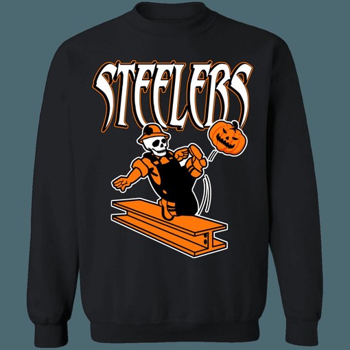 Pittsburgh Steelers HALLOWEEN Retro NFL Football Sweatshirt Hoodie for Fans