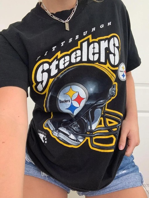 Pittsburgh Steelers Hoodie Sweatshirt Shirt - Vintage Style Perfect Gift for NFL Fans, State University Shirt - Image 2