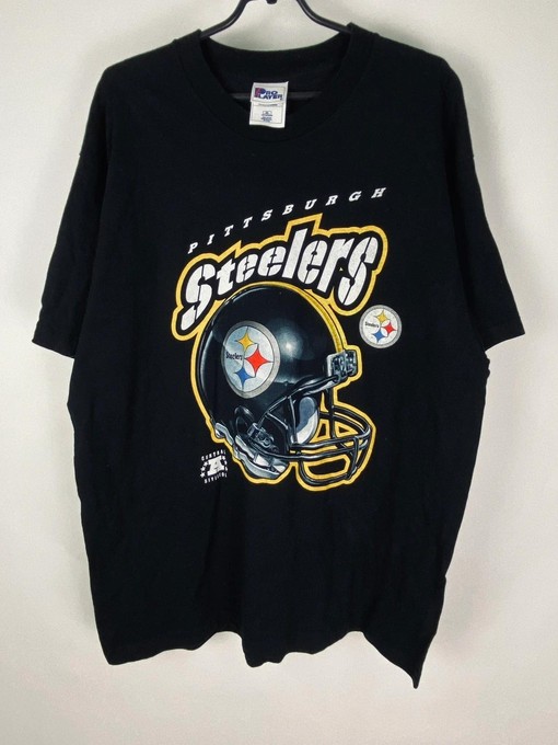 Pittsburgh Steelers NFL Pro Player Vintage Style Sweatshirt T-shirt, NCAA Shirts for Men