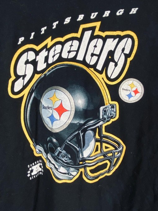 Pittsburgh Steelers NFL Pro Player Vintage Style Sweatshirt T-shirt, NCAA Shirts for Men - Image 2