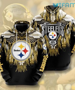 Pittsburgh Steelers Native American Logo 3D Hoodie with Custom Prints for Fans
