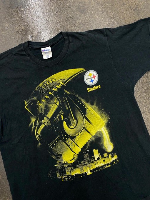 Pittsburgh Steelers Pro Player Vintage Style Sweatshirt T-shirt, NCAA Football Teams Gifts for Fans - Image 2