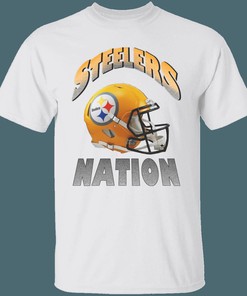Pittsburgh Steelers STEELER NATION Vintage NFL Football Sweatshirt Hoodie Gifts for Fans