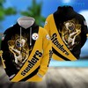 Pittsburgh Steelers Skull Grenade All Over Print Hoodie with Cool Graphics