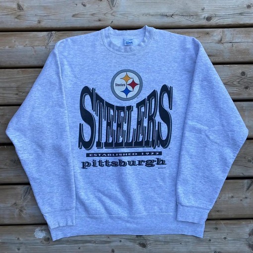 Pittsburgh Steelers Vintage Crewneck Tee Hoodie & Sweatshirt Gifts For NFL Fans