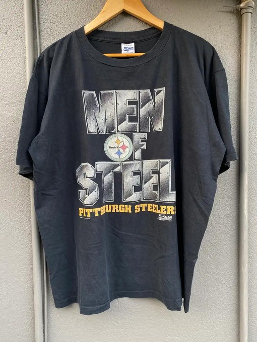 Pittsburgh Steelers Vintage Style NFL Tee Sweatshirt Hoodie Gift for Fans - Image 2