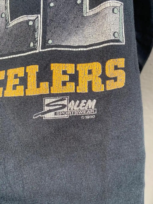 Pittsburgh Steelers Vintage Style NFL Tee Sweatshirt Hoodie Gift for Fans - Image 3