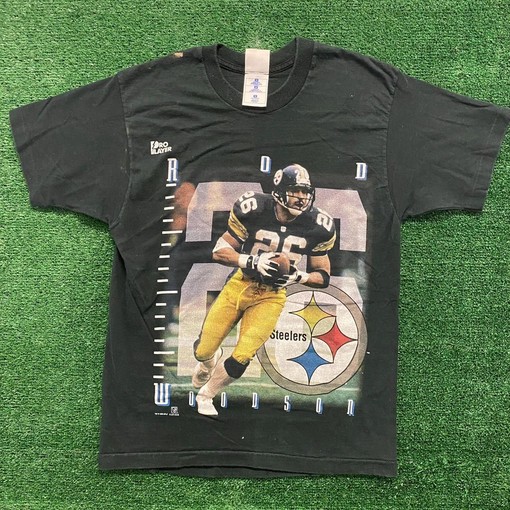 Pittsburgh Steelers Vintage Style Rod Woodson NFL Sweatshirt T-shirt, NCAA Football Teams Gifts for Fans