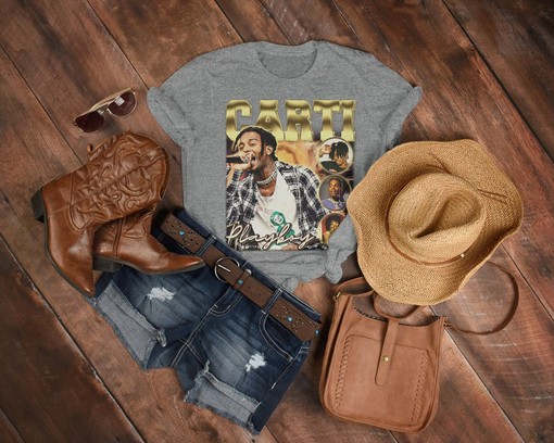 Playboi Carti Homage Shirt, Playboi Carti Vintage Shirt, Playboi Carti Rapper Tee, Rapper Hiphop Playboi Carti - Image 4