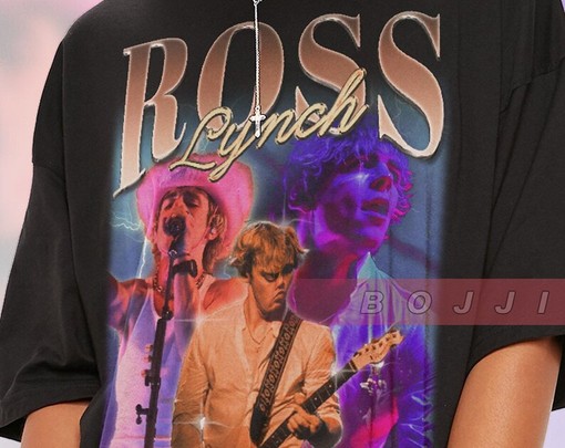 Pop Rock Band Ross Shor Lynch Tee - Sabrina and Austin Lynch Sweatshirt - Riker Lynch R5 Lynch Tee - Image 4