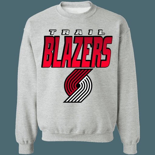 Portland Trail Blazers NBA Graphic Sweatshirt Hoodie - Retro Style Fan Gear