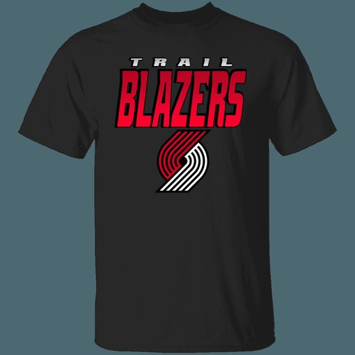Portland Trail Blazers NBA Two-Tone Sweatshirt Hoodie - Vintage Style - Image 2