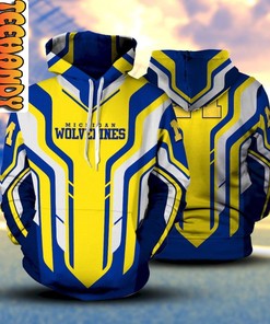 Premium Michigan Wolverines 3D Hoodie - Available in Different Sizes