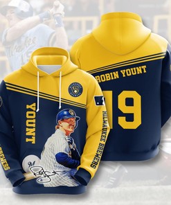 Premium Milwaukee Brewers All Over Print 3D Hoodie with Custom Design