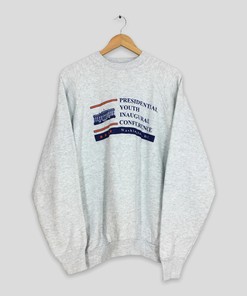Presidential Youth Inaugural Conference Vintage Hoodie Sweatshirt - American University T Shirt