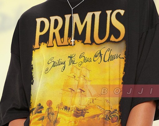 Primus Sailing The Sea Of Cheese Shirt - American Rock Band Fan Tee for Men - Image 4