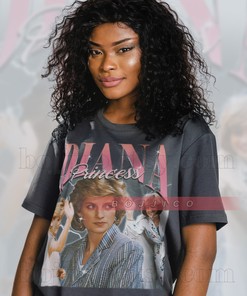 Princess Diana Retro 90s Fan Shirt for Women - Tribute to Princess of Wales