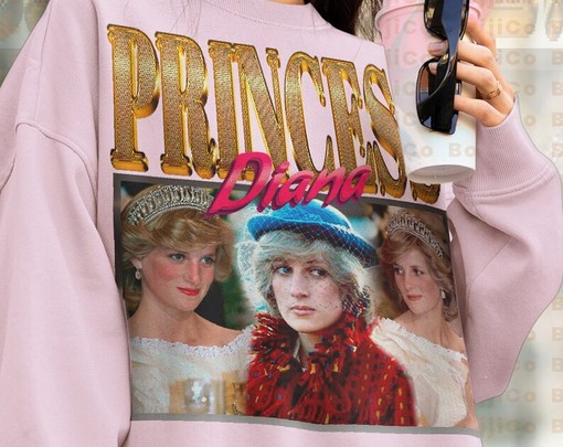 Princess Diana Shirt for Women - Retro Style Fan Tee with British Royalty Quote - Image 4
