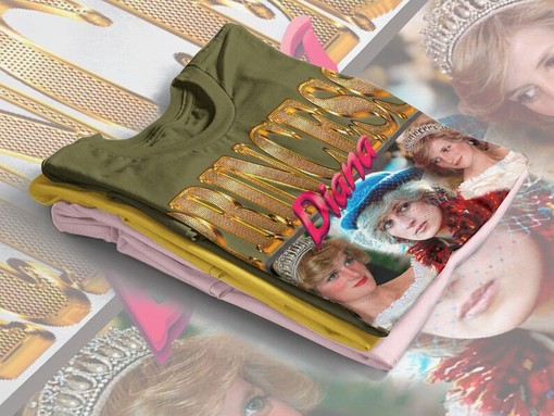 Princess Diana T-Shirt for Men - Retro Style Fan Tee with British Royalty Quote - Image 4