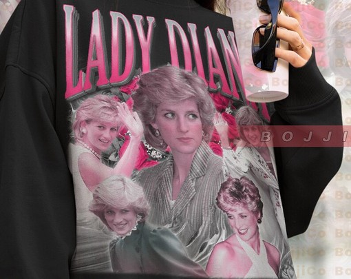 Princess Diana Tank Top - Retro Style Fan Sweater with British Royalty Quote - Image 4
