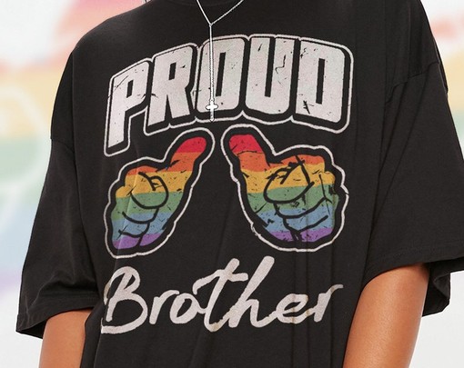 Proud Brother Shirt - Classic Movie T-Shirts for Men with PRIDE Months and LGBT Gay Pride - Image 2