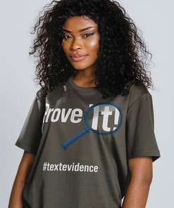 Prove It Unisex T-Shirt, Evidence Based Shirt, Research Tee, Back To School Gift, Text Evidence Shirt, Movie Fans Gifts