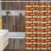 Psychedelic 60's 70's Retro Shower Curtain - Fun and Unique Bathroom Accessory