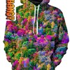 Psychedelic Forest Unisex Forest Print All Over Print 3D Hoodie with Design
