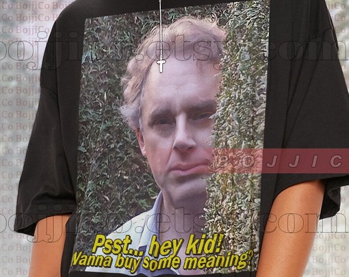 Psychology Fans Gift - JORDAN PETERSON Vintage Homage Tee - Image 2