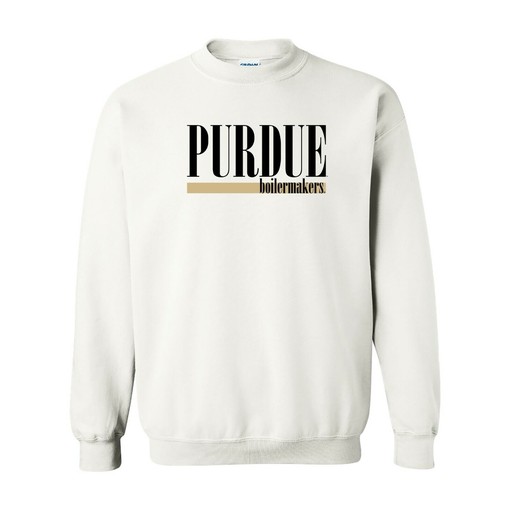 Purdue Boilermakers Primary Logo Alumni University College Team Shirt Sweatshirt Vintage Style Hoodie Gifts