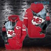 Put a Smile on Your Face with a Joker Hold Logo 3D Hoodie for Kansas City Chiefs Fans with All Over Print Design