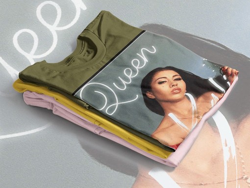 QUEEN Kali Uchis Shirt, Vintage Fan Tee, Telapatia Shirt for Women, Movie Fans Gifts - Image 4