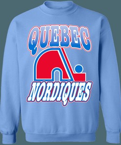Quebec Nordiques Vintage NHL Sweatshirt Hoodie T-Shirt - Hockey Fan Apparel &