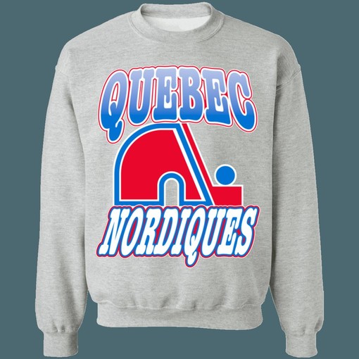 Quebec Nordiques Vintage NHL Sweatshirt Hoodie T-Shirt - Hockey Fan Apparel & - Image 3