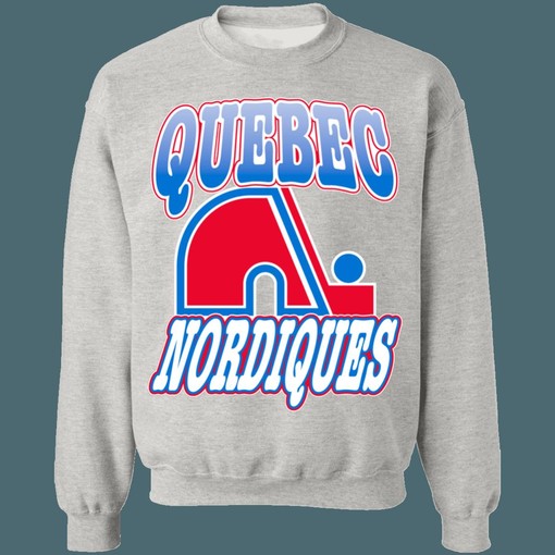 Quebec Nordiques Vintage NHL Sweatshirt Hoodie T-Shirt - Hockey Fan Apparel & - Image 4